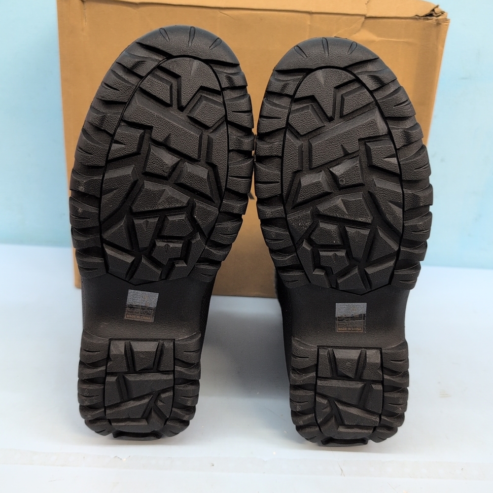 Aleader Women's Waterproof Insulated Snow Laced Boots US 10 Black - Picture 8 of 13